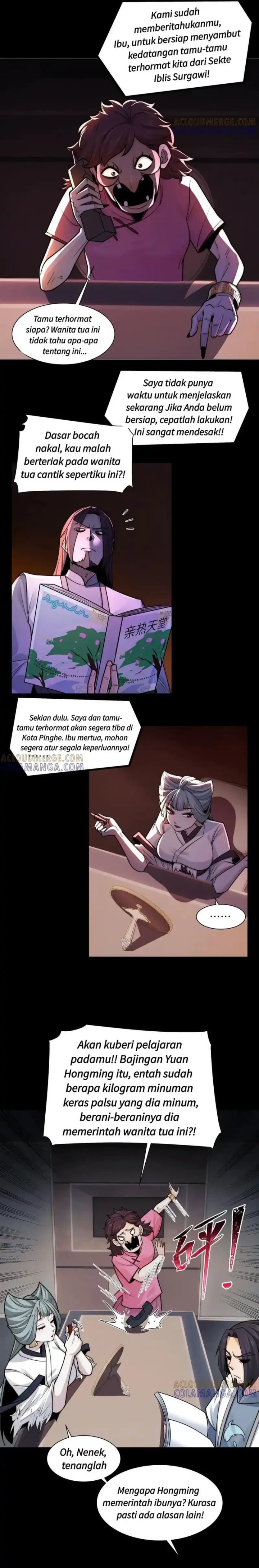 Halaman 4 dari In the Face of Mental Illness Ghosts Are Nothing Chapter 140