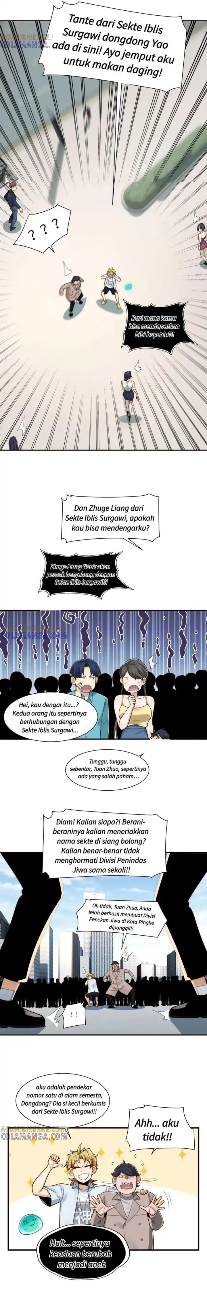 Halaman 8 dari In the Face of Mental Illness Ghosts Are Nothing Chapter 140