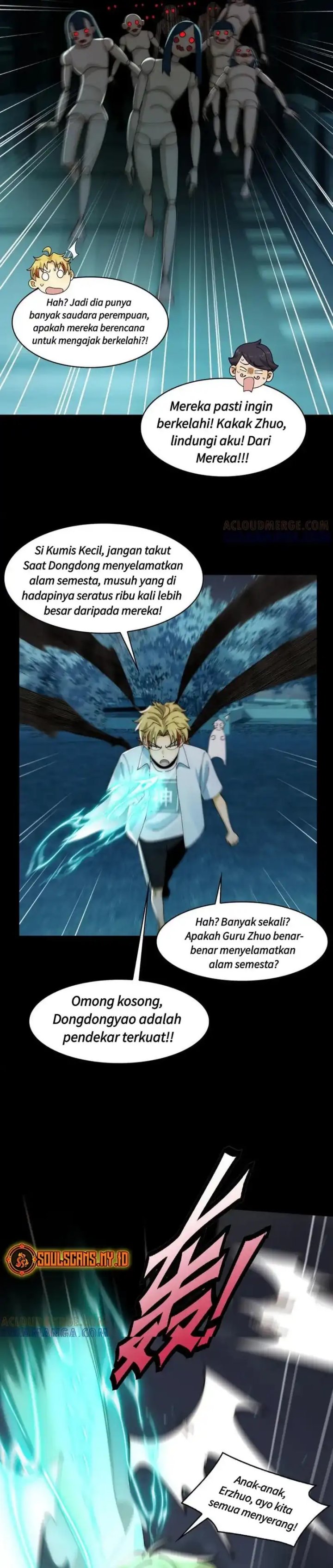 Halaman 5 dari In the Face of Mental Illness Ghosts Are Nothing Chapter 141