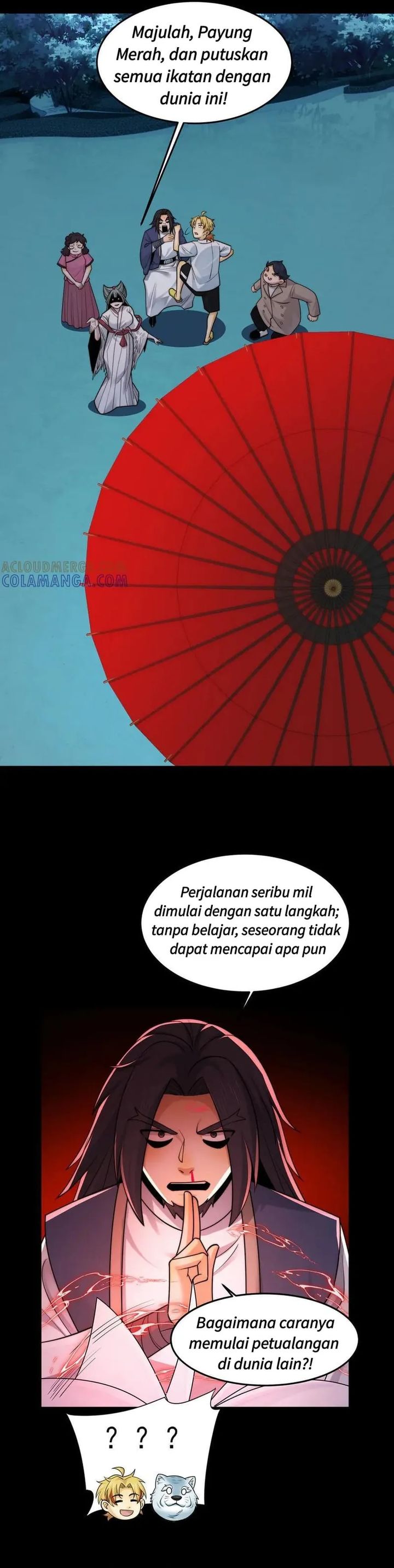 Halaman 10 dari In the Face of Mental Illness Ghosts Are Nothing Chapter 142