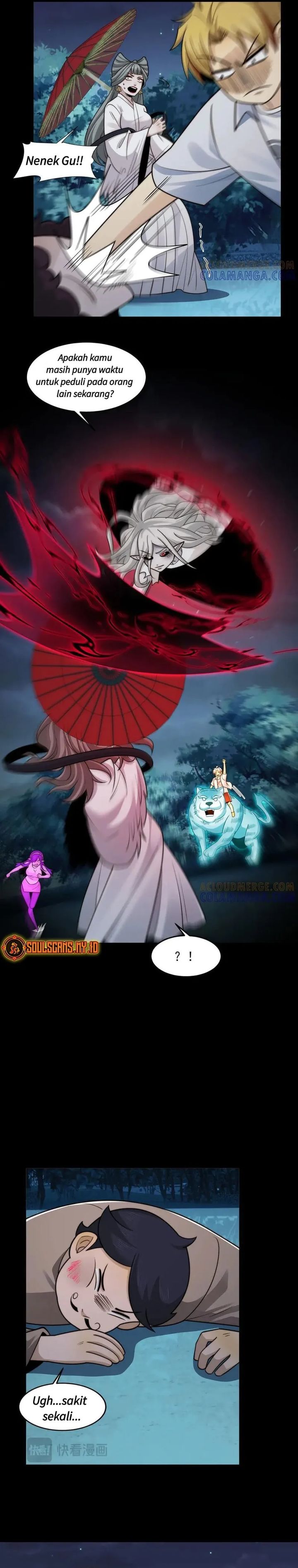 Halaman 6 dari In the Face of Mental Illness Ghosts Are Nothing Chapter 142