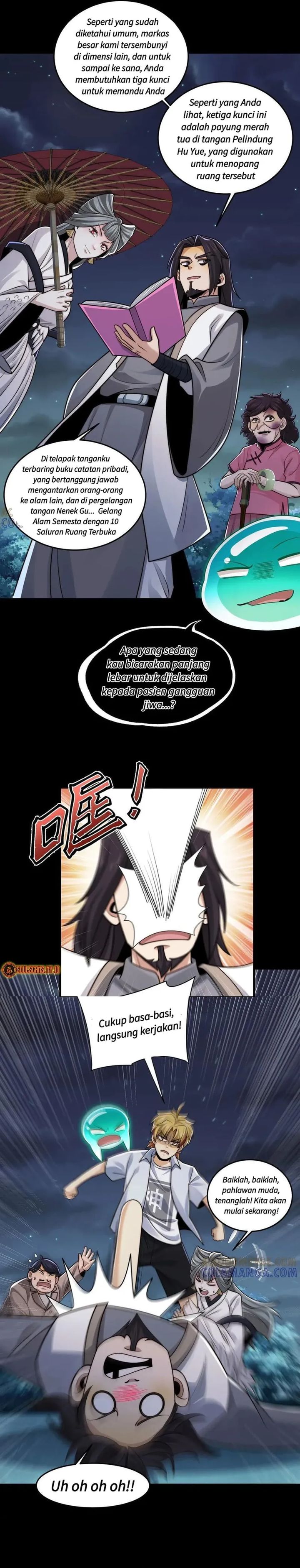 Halaman 9 dari In the Face of Mental Illness Ghosts Are Nothing Chapter 142