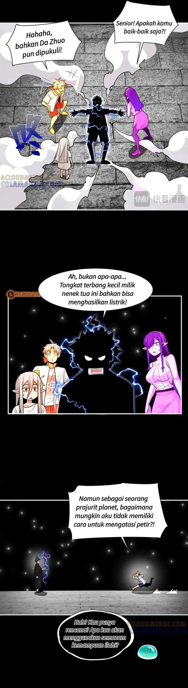 Halaman 10 dari In the Face of Mental Illness Ghosts Are Nothing Chapter 143