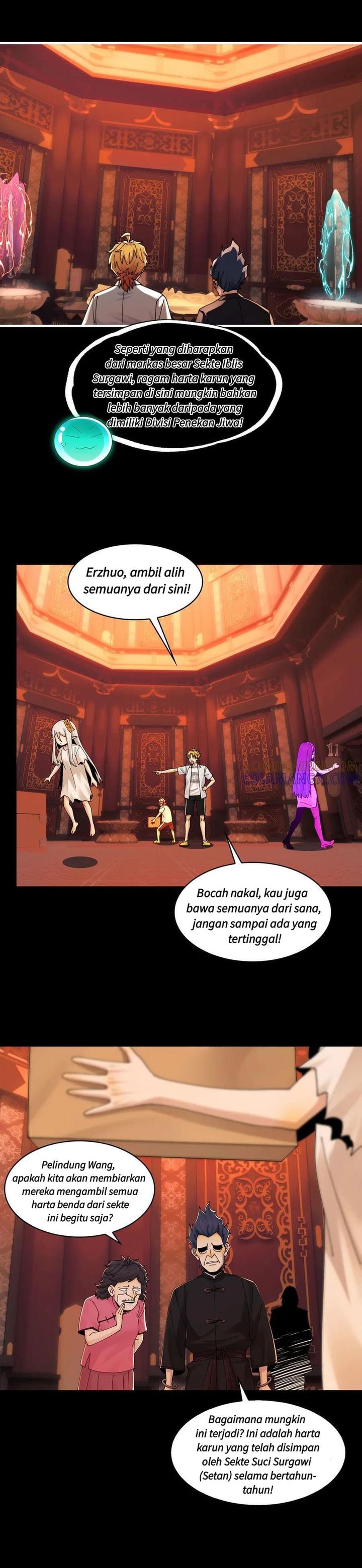 Halaman 14 dari In the Face of Mental Illness Ghosts Are Nothing Chapter 144