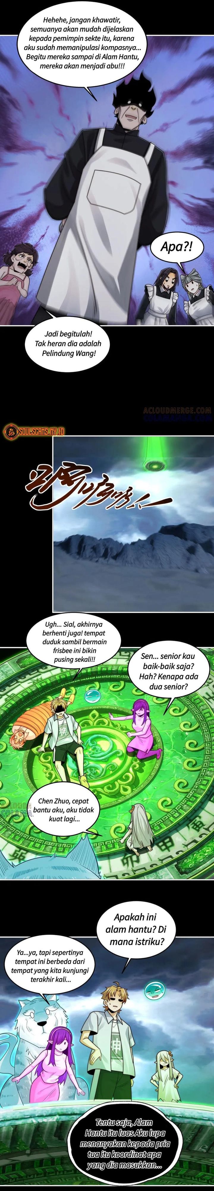 Halaman 18 dari In the Face of Mental Illness Ghosts Are Nothing Chapter 145