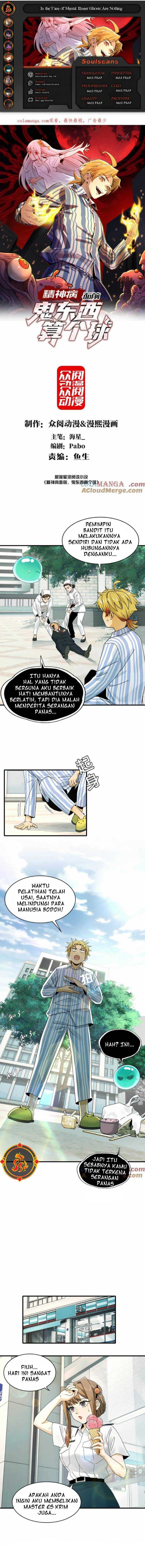 Halaman 1 dari In the Face of Mental Illness Ghosts Are Nothing Chapter 28