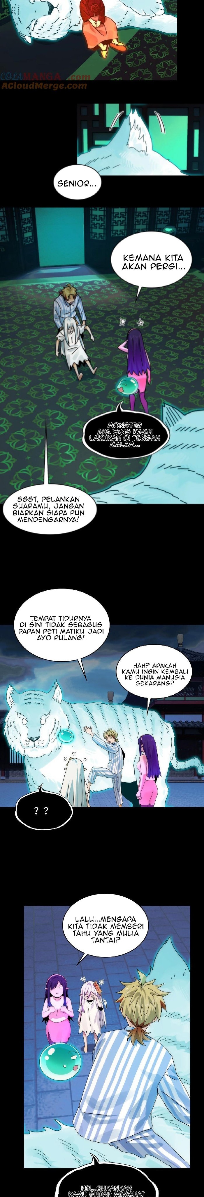 Halaman 9 dari In the Face of Mental Illness Ghosts Are Nothing Chapter 60