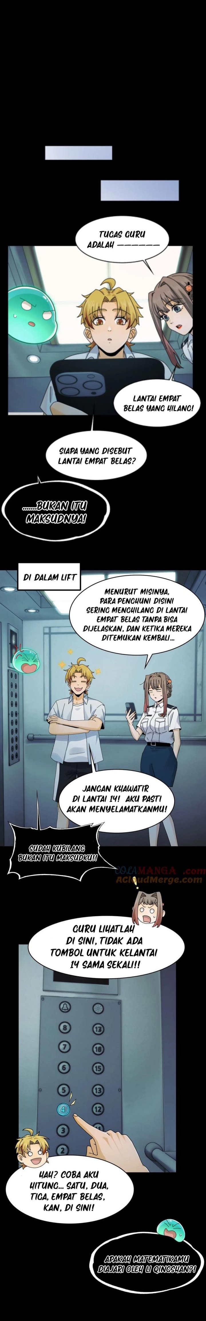 Halaman 7 dari In the Face of Mental Illness Ghosts Are Nothing Chapter 64
