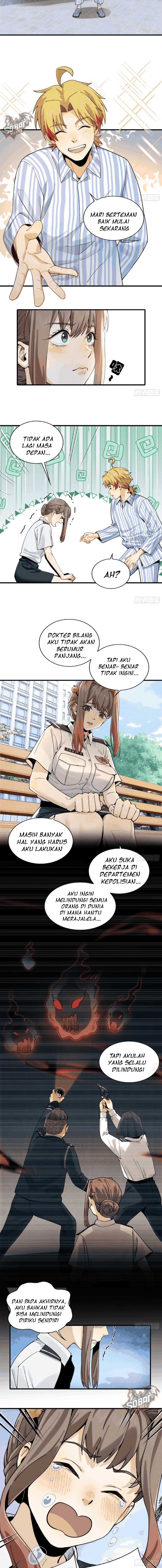 Halaman 8 dari In the Face of Mental Illness Ghosts Are Nothing Chapter 8