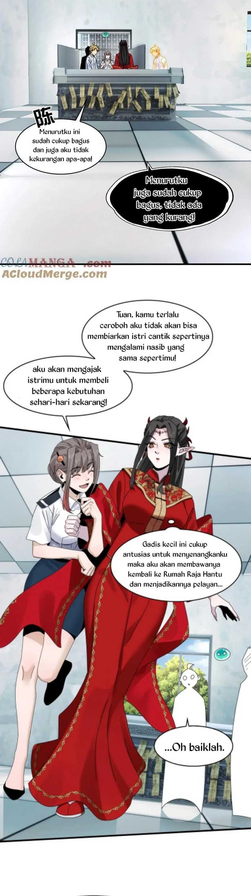 Halaman 9 dari In the Face of Mental Illness Ghosts Are Nothing Chapter 80