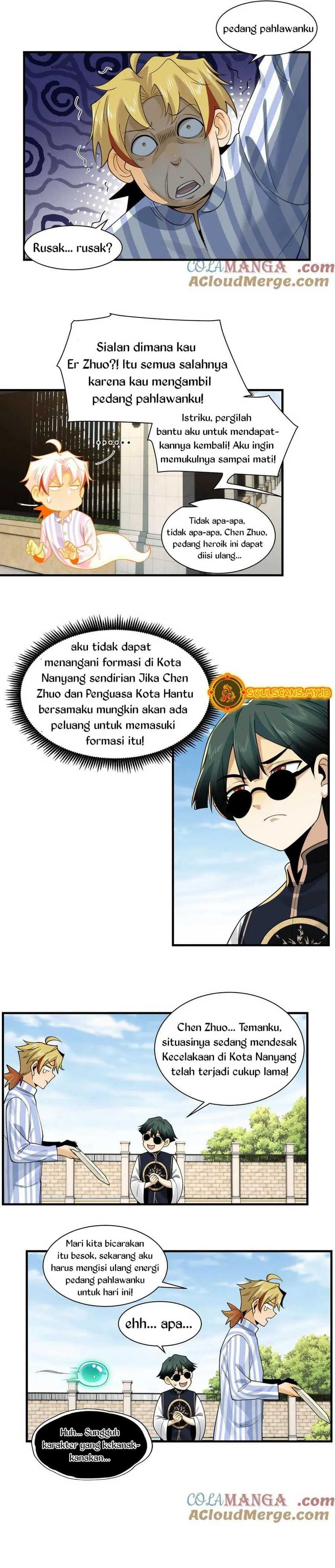Halaman 11 dari In the Face of Mental Illness Ghosts Are Nothing Chapter 81