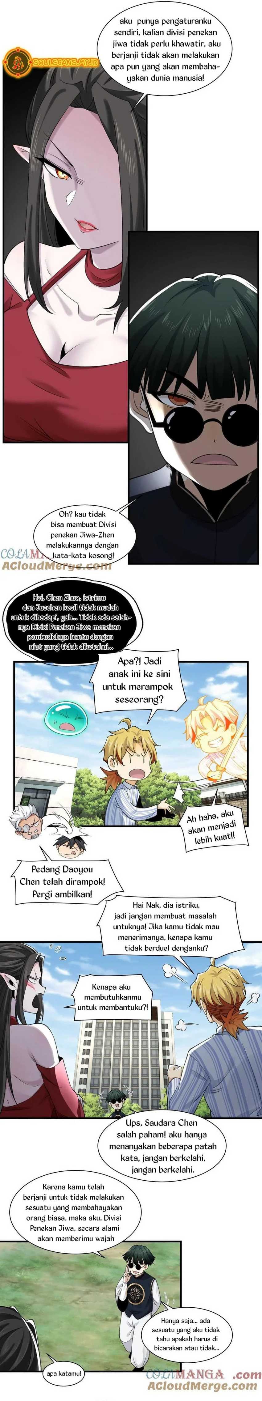 Halaman 6 dari In the Face of Mental Illness Ghosts Are Nothing Chapter 81