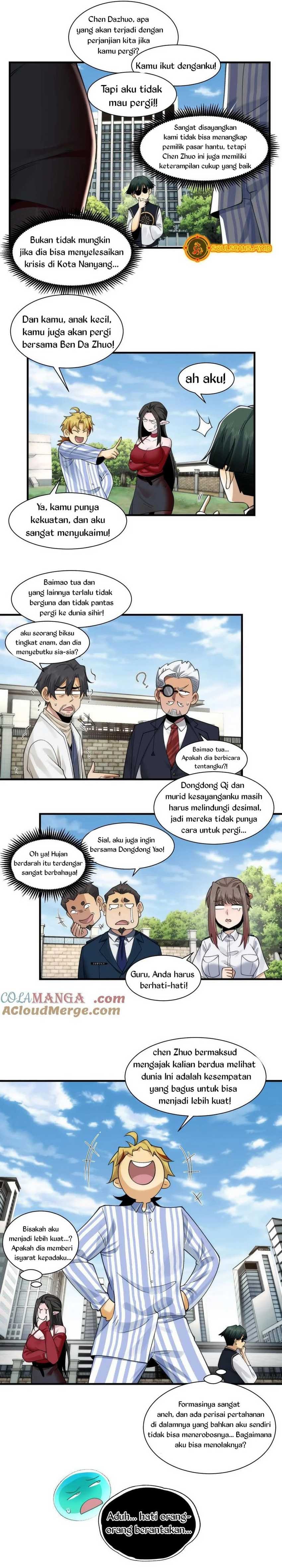 Halaman 9 dari In the Face of Mental Illness Ghosts Are Nothing Chapter 81