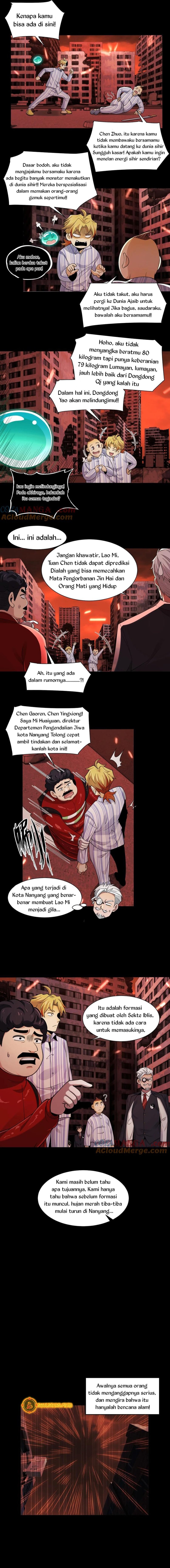 Halaman 2 dari In the Face of Mental Illness Ghosts Are Nothing Chapter 83