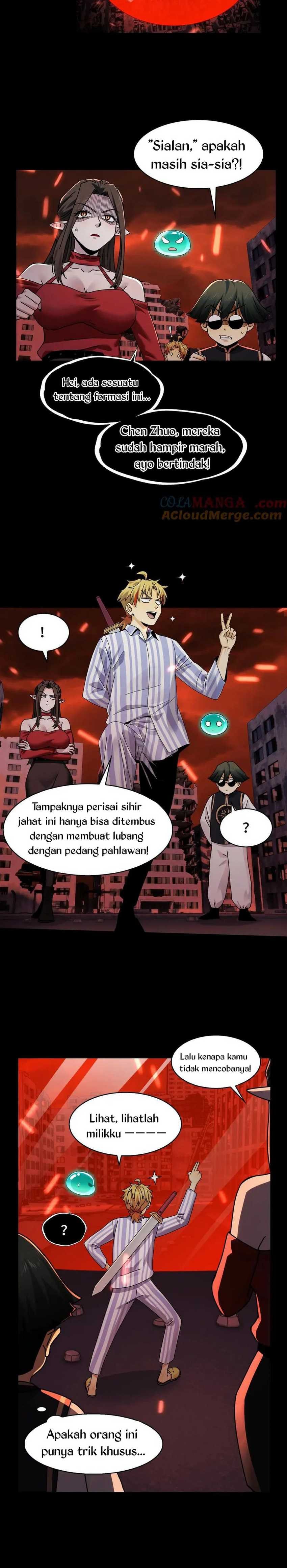 Halaman 12 dari In the Face of Mental Illness Ghosts Are Nothing Chapter 84