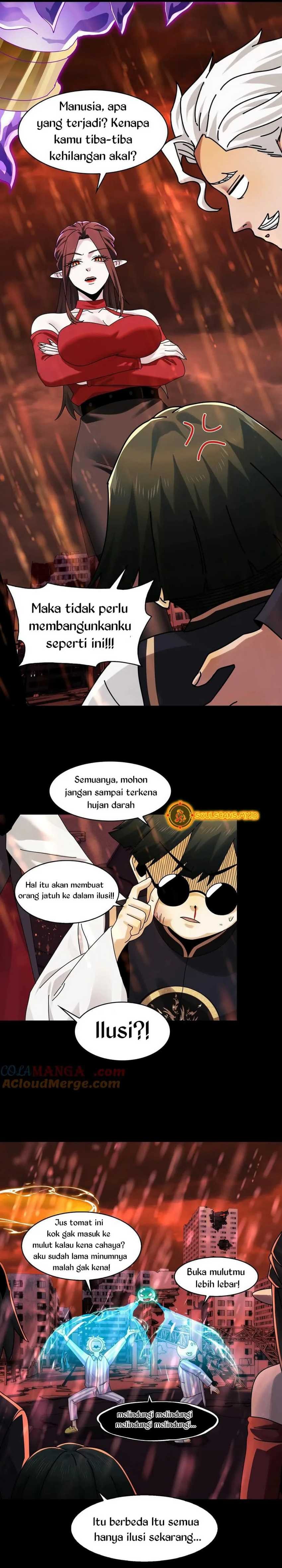 Halaman 8 dari In the Face of Mental Illness Ghosts Are Nothing Chapter 84