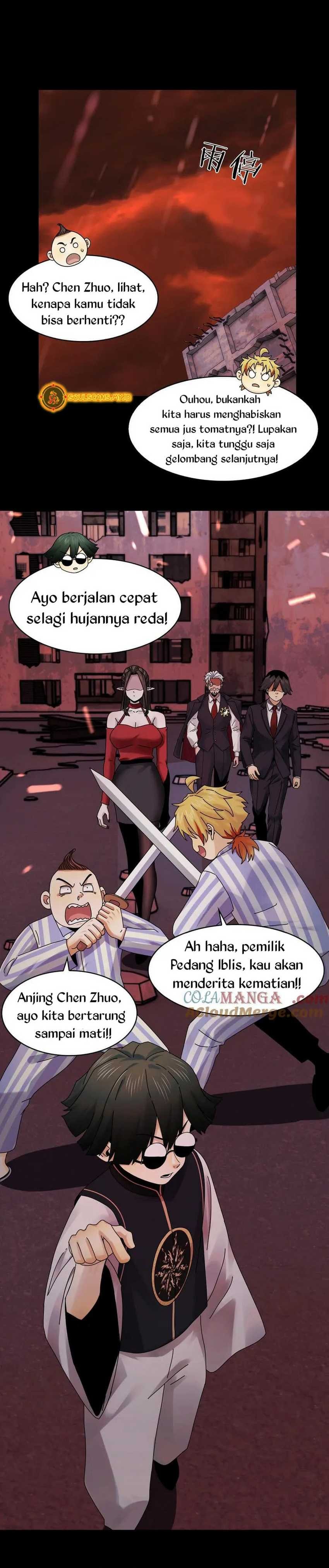 Halaman 9 dari In the Face of Mental Illness Ghosts Are Nothing Chapter 84