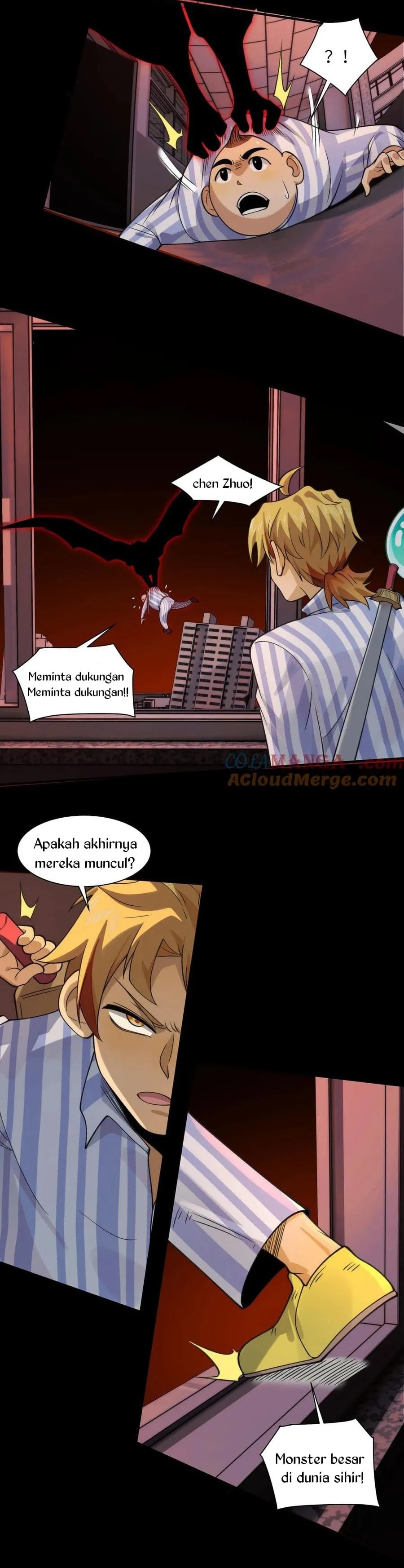 Halaman 2 dari In the Face of Mental Illness Ghosts Are Nothing Chapter 85