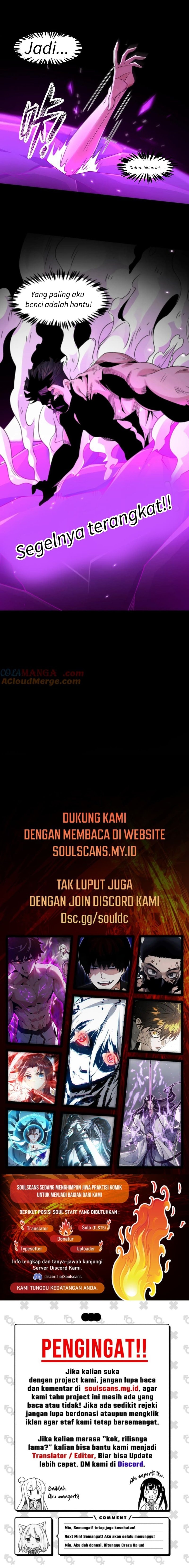 Halaman 9 dari In the Face of Mental Illness Ghosts Are Nothing Chapter 89