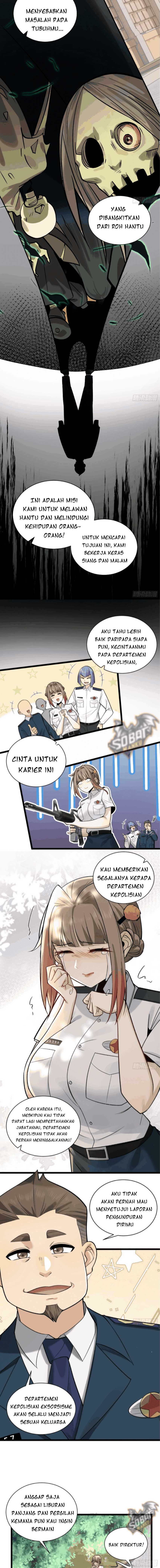 Halaman 4 dari In the Face of Mental Illness Ghosts Are Nothing Chapter 9