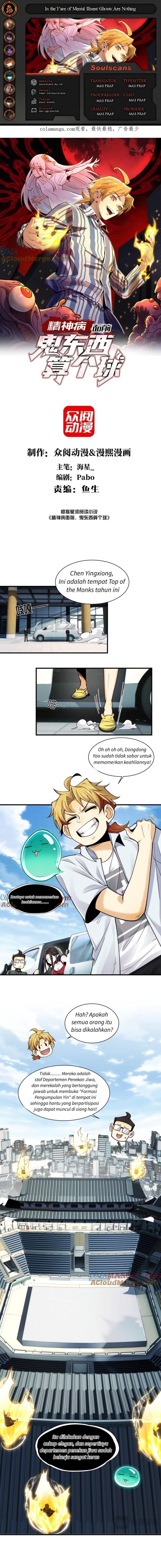 Halaman 1 dari In the Face of Mental Illness Ghosts Are Nothing Chapter 93