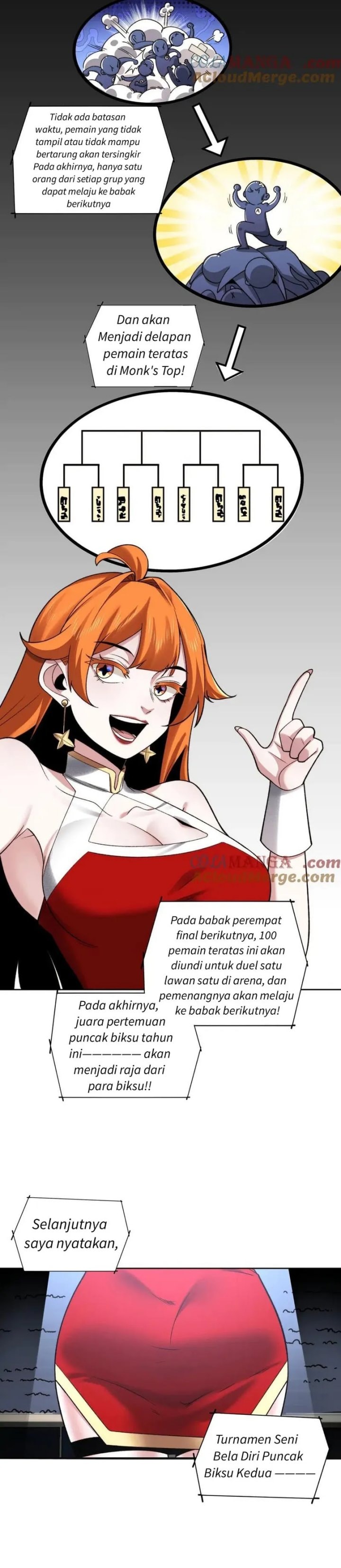 Halaman 3 dari In the Face of Mental Illness Ghosts Are Nothing Chapter 94