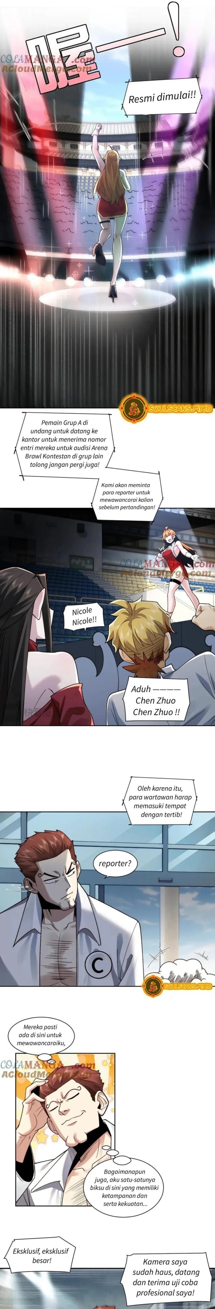Halaman 4 dari In the Face of Mental Illness Ghosts Are Nothing Chapter 94