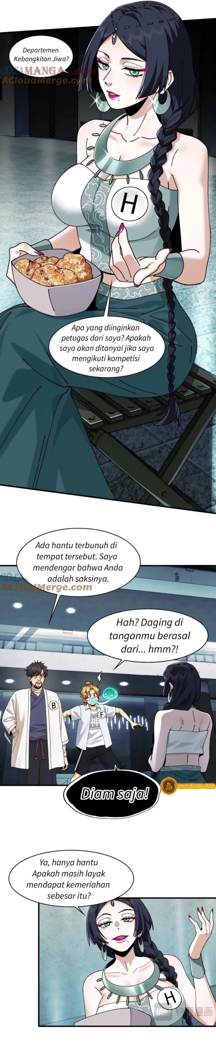Halaman 2 dari In the Face of Mental Illness Ghosts Are Nothing Chapter 95