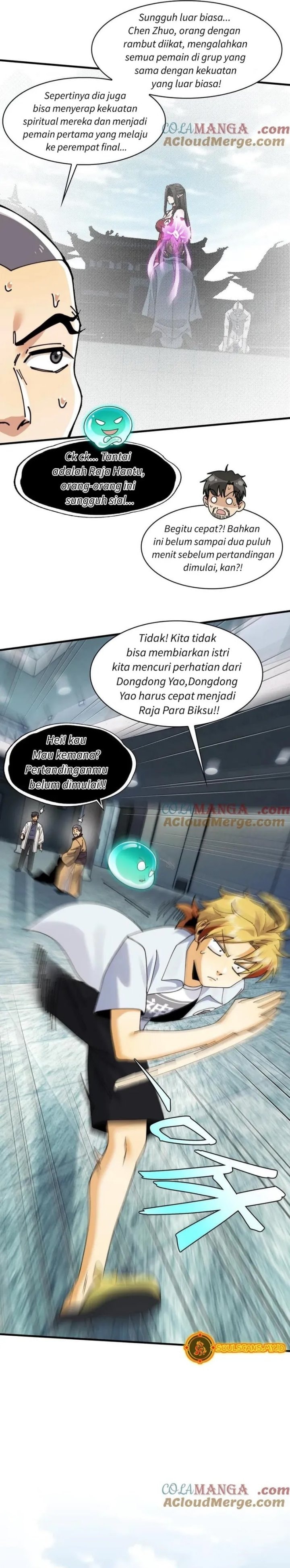 Halaman 8 dari In the Face of Mental Illness Ghosts Are Nothing Chapter 95