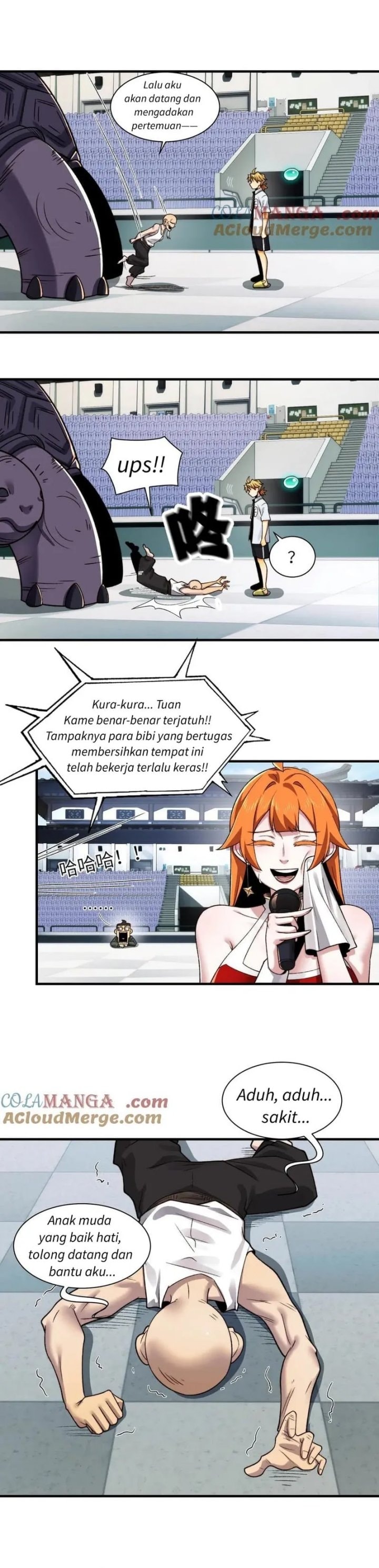 Halaman 8 dari In the Face of Mental Illness Ghosts Are Nothing Chapter 96