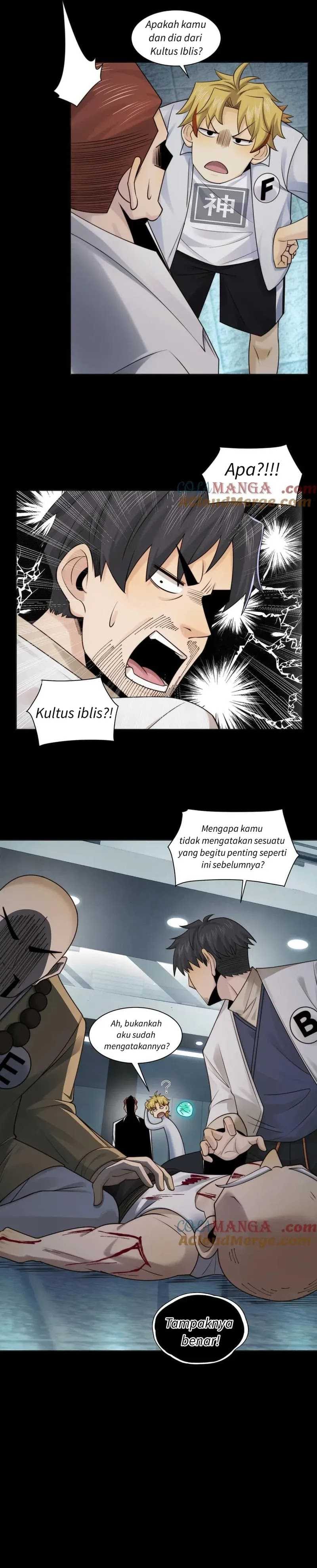 Halaman 10 dari In the Face of Mental Illness Ghosts Are Nothing Chapter 98