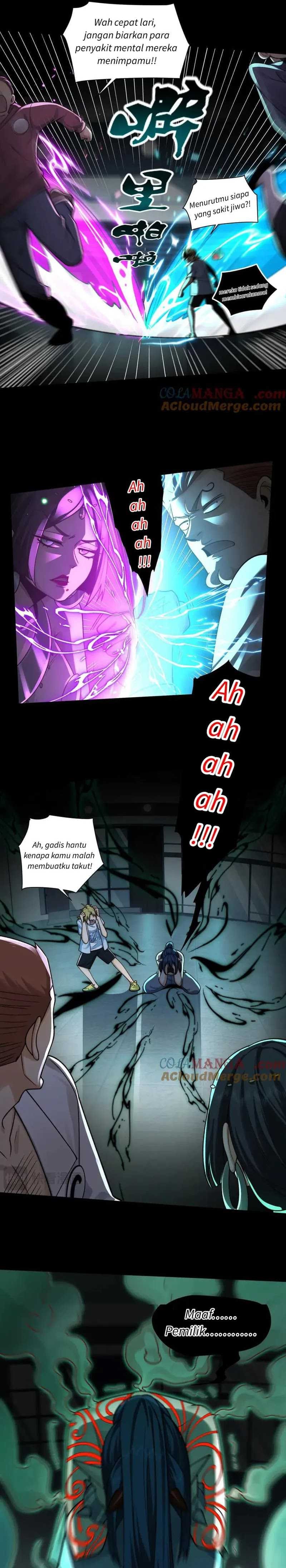 Halaman 4 dari In the Face of Mental Illness Ghosts Are Nothing Chapter 98