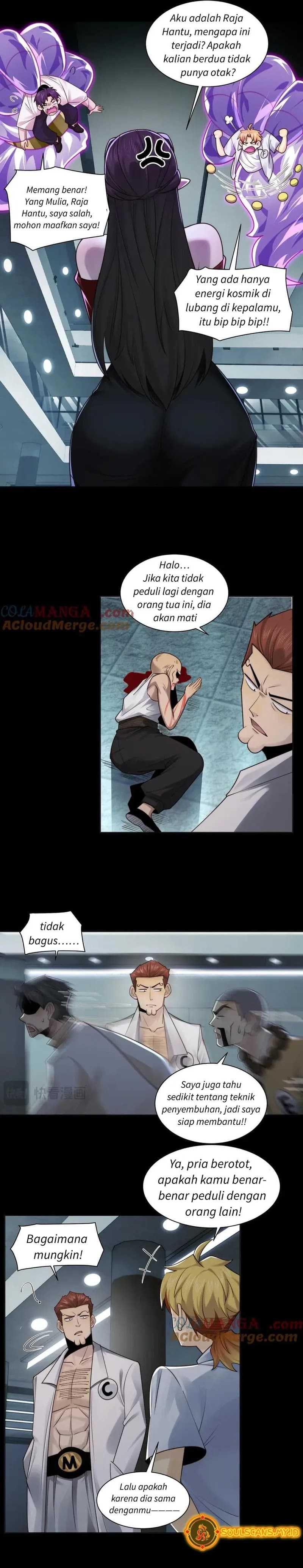 Halaman 9 dari In the Face of Mental Illness Ghosts Are Nothing Chapter 98