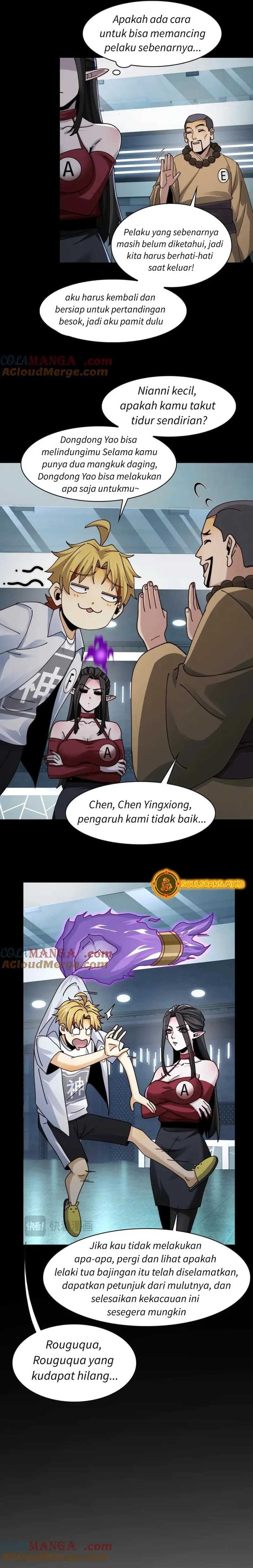 Halaman 7 dari In the Face of Mental Illness Ghosts Are Nothing Chapter 99