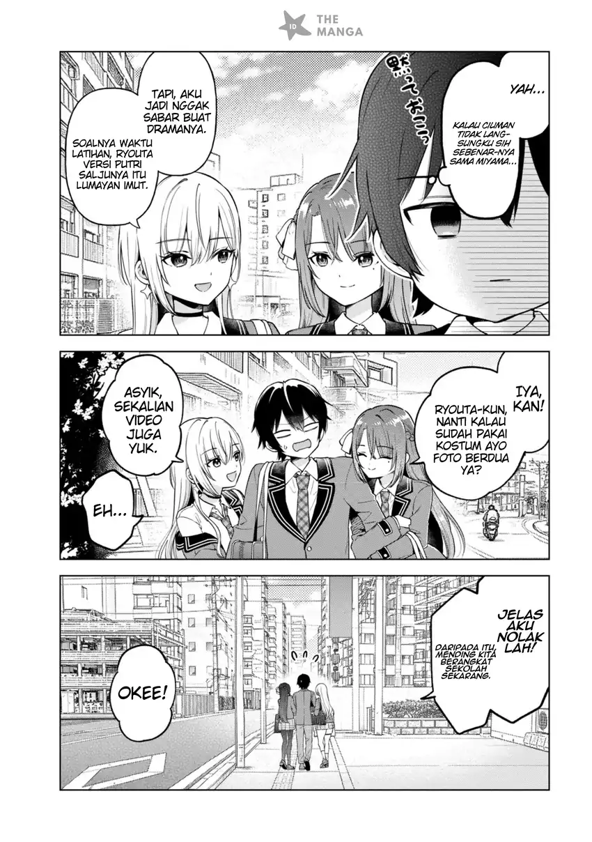Inkyaa no ore ga sekigae de S-kyuu bishoujo ni kakomaretara himitsu no kankei ga hajimatta chapter 11 halaman 18