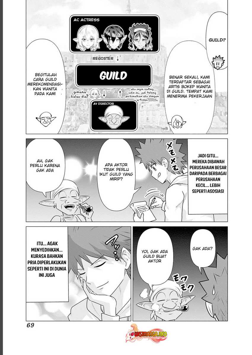 Halaman 9 dari Isekai Danyuu ~Shiru Danyuu ga Isekai Tensei shite Ero Chishiki Furu Katsuyo de Musou Danyuu ni naru Hanashi~ Chapter 14