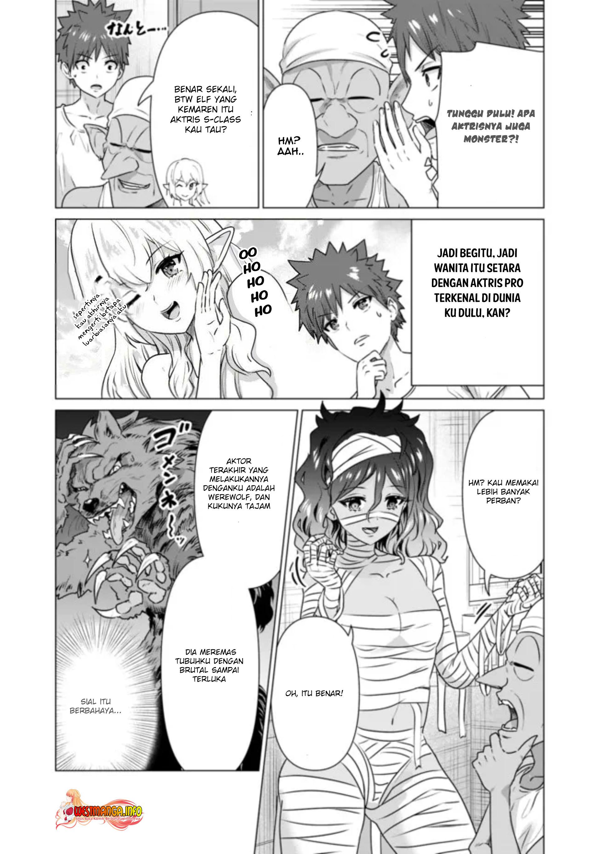 Halaman 16 dari Isekai Danyuu ~Shiru Danyuu ga Isekai Tensei shite Ero Chishiki Furu Katsuyo de Musou Danyuu ni naru Hanashi~ Chapter 2