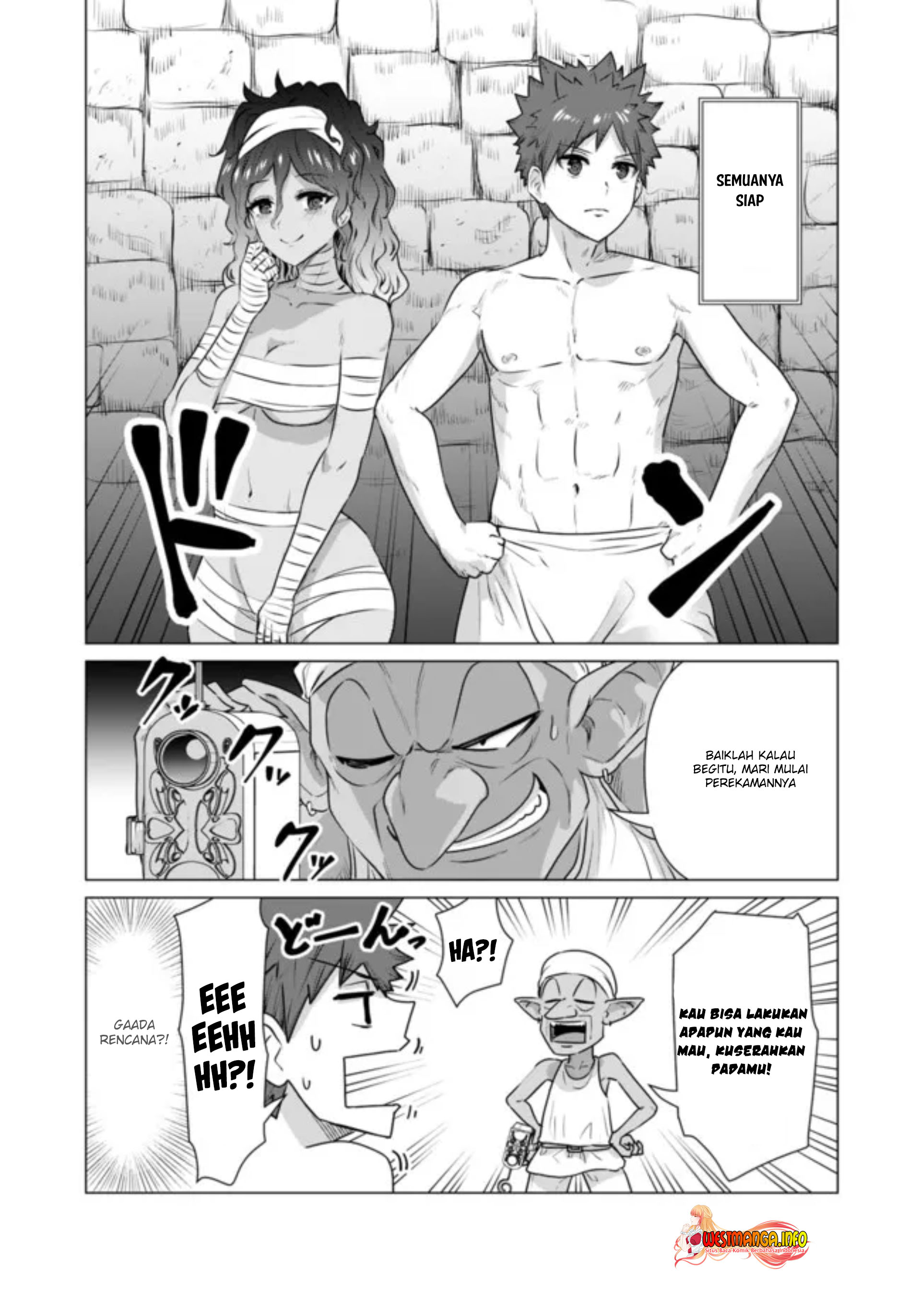 Halaman 18 dari Isekai Danyuu ~Shiru Danyuu ga Isekai Tensei shite Ero Chishiki Furu Katsuyo de Musou Danyuu ni naru Hanashi~ Chapter 2