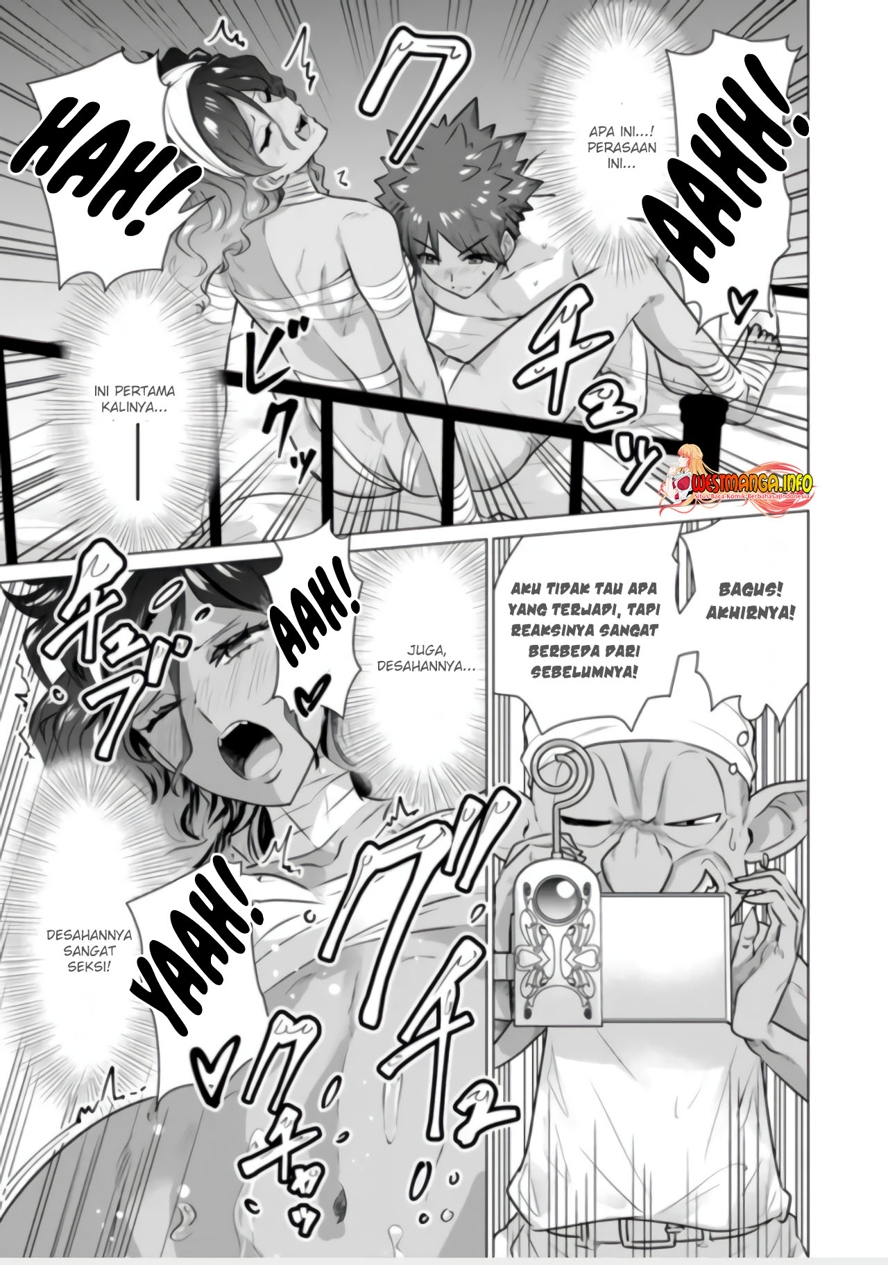 Halaman 28 dari Isekai Danyuu ~Shiru Danyuu ga Isekai Tensei shite Ero Chishiki Furu Katsuyo de Musou Danyuu ni naru Hanashi~ Chapter 2