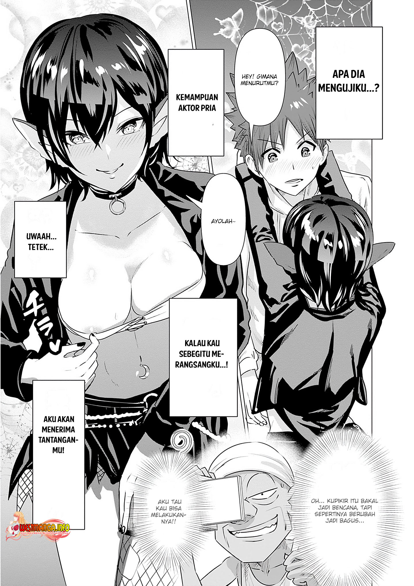 Halaman 12 dari Isekai Danyuu ~Shiru Danyuu ga Isekai Tensei shite Ero Chishiki Furu Katsuyo de Musou Danyuu ni naru Hanashi~ Chapter 3