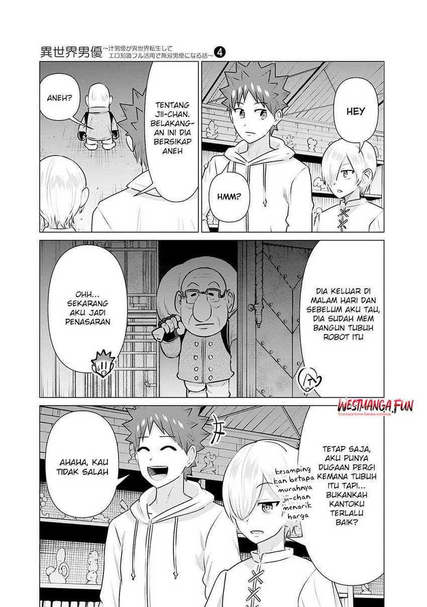 Halaman 10 dari Isekai Danyuu ~Shiru Danyuu ga Isekai Tensei shite Ero Chishiki Furu Katsuyo de Musou Danyuu ni naru Hanashi~ Chapter 35