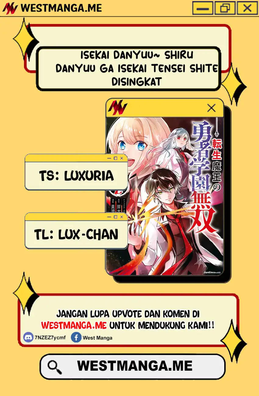 Halaman 1 dari Isekai Danyuu ~Shiru Danyuu ga Isekai Tensei shite Ero Chishiki Furu Katsuyo de Musou Danyuu ni naru Hanashi~ Chapter 37