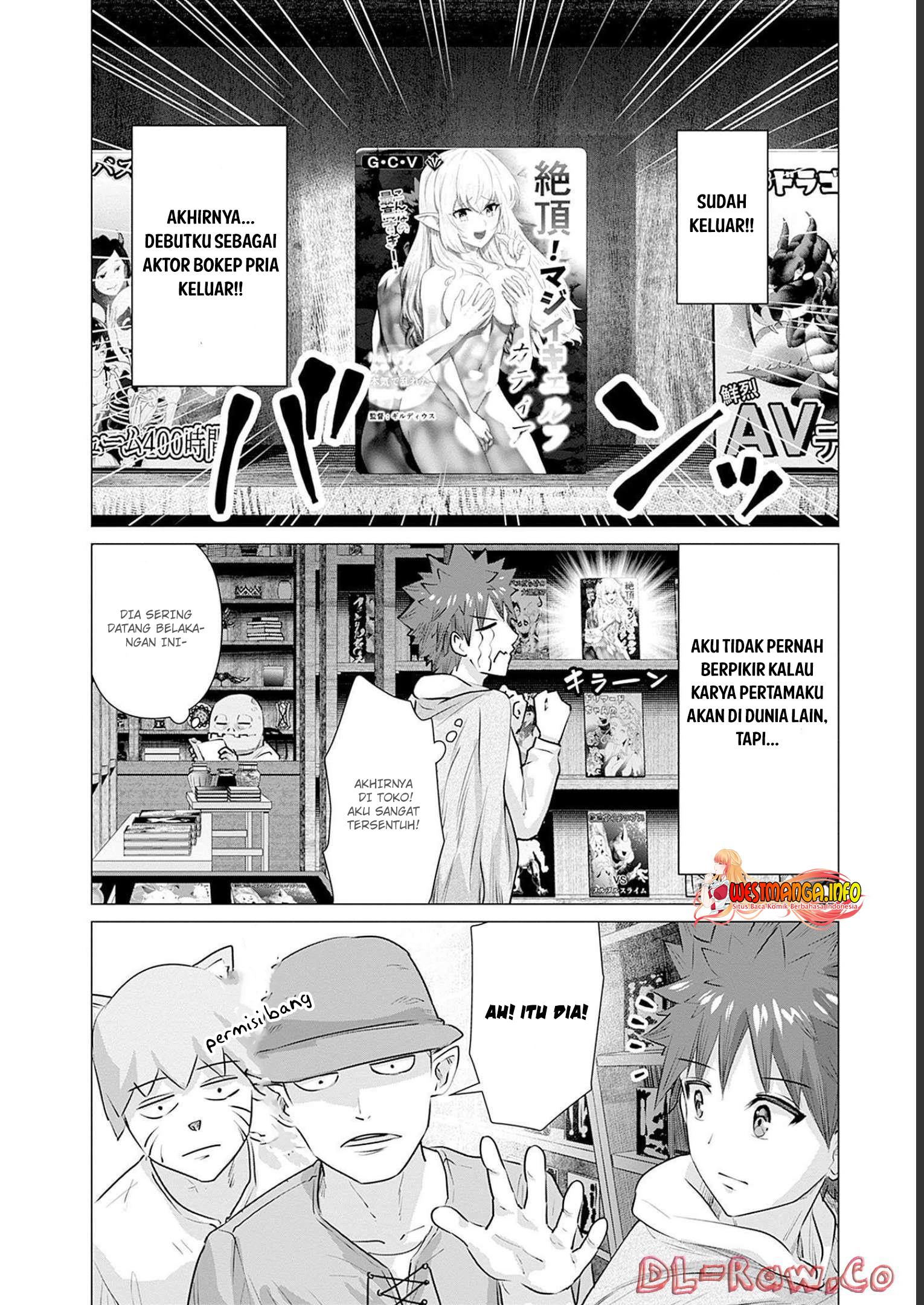 Halaman 4 dari Isekai Danyuu ~Shiru Danyuu ga Isekai Tensei shite Ero Chishiki Furu Katsuyo de Musou Danyuu ni naru Hanashi~ Chapter 5
