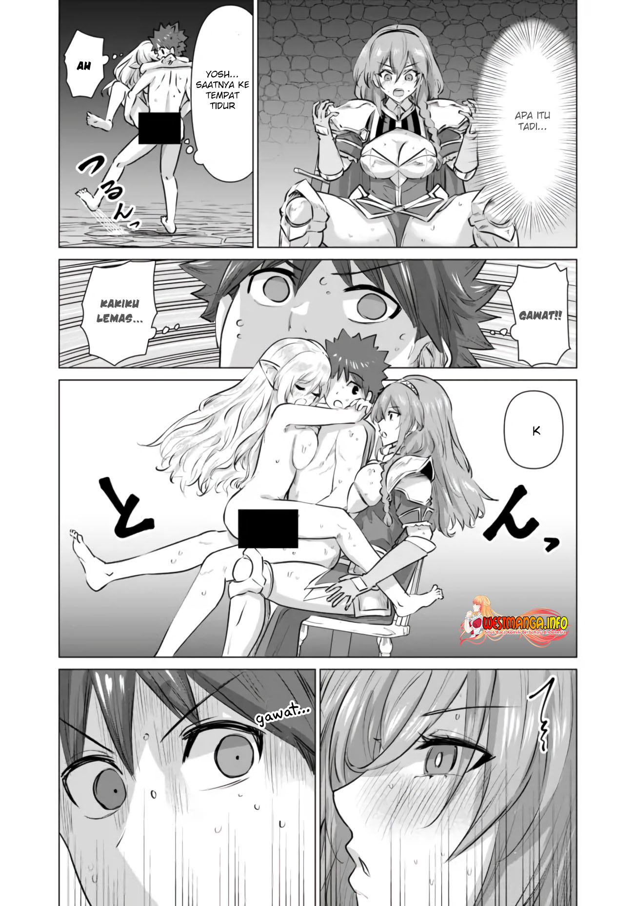Halaman 19 dari Isekai Danyuu ~Shiru Danyuu ga Isekai Tensei shite Ero Chishiki Furu Katsuyo de Musou Danyuu ni naru Hanashi~ Chapter 6