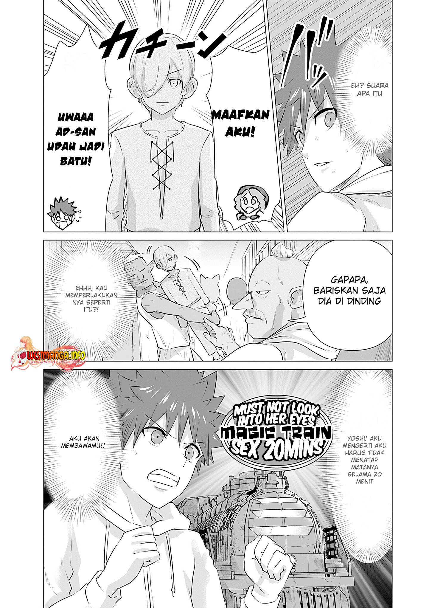 Halaman 16 dari Isekai Danyuu ~Shiru Danyuu ga Isekai Tensei shite Ero Chishiki Furu Katsuyo de Musou Danyuu ni naru Hanashi~ Chapter 8