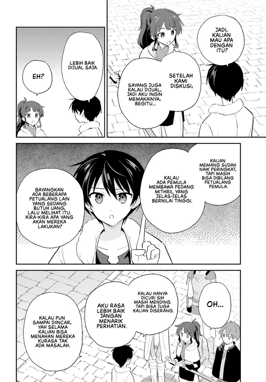 Halaman 19 dari Isekai wa Smartphone to Tomo ni. Chapter 104