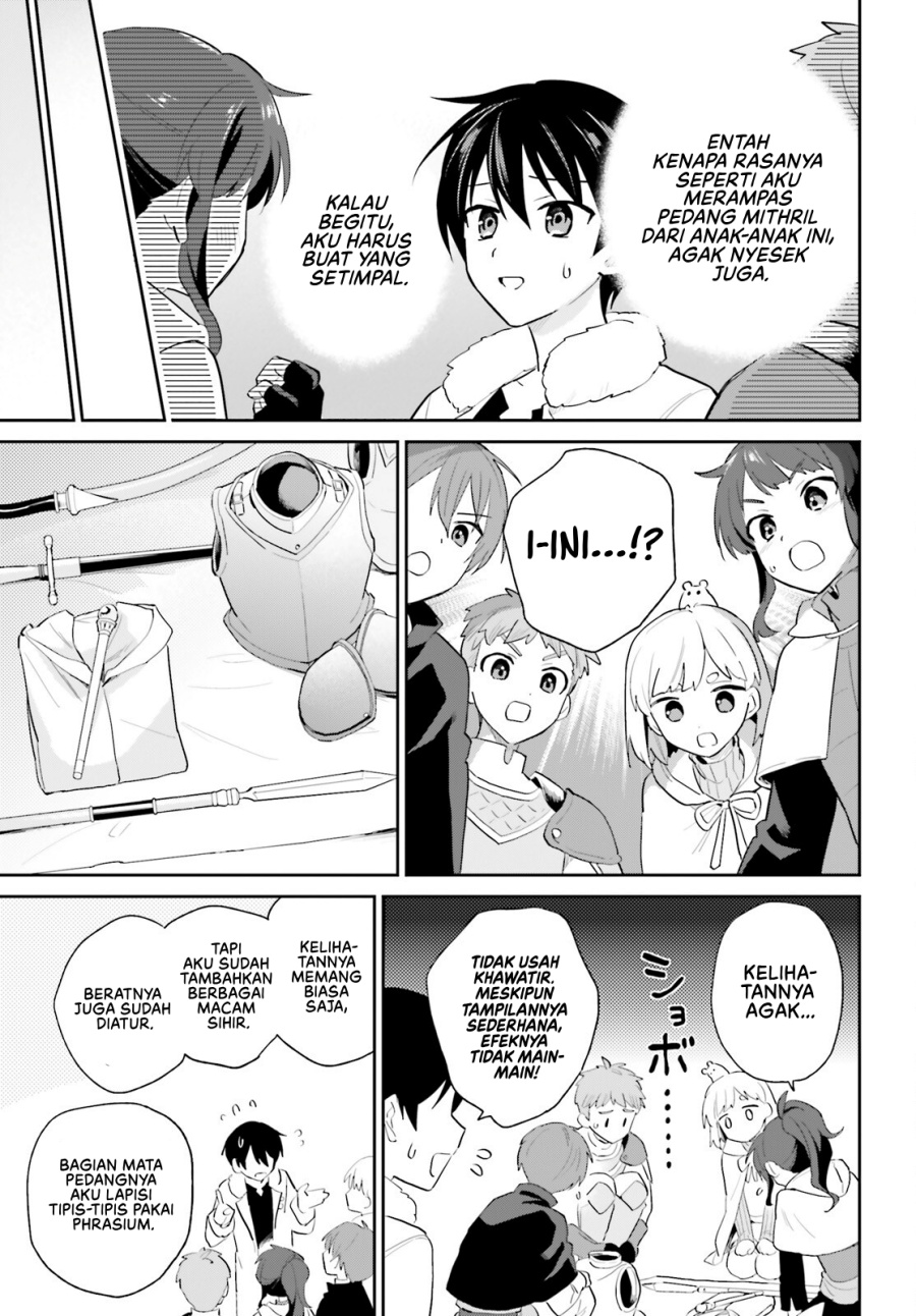 Halaman 22 dari Isekai wa Smartphone to Tomo ni. Chapter 104