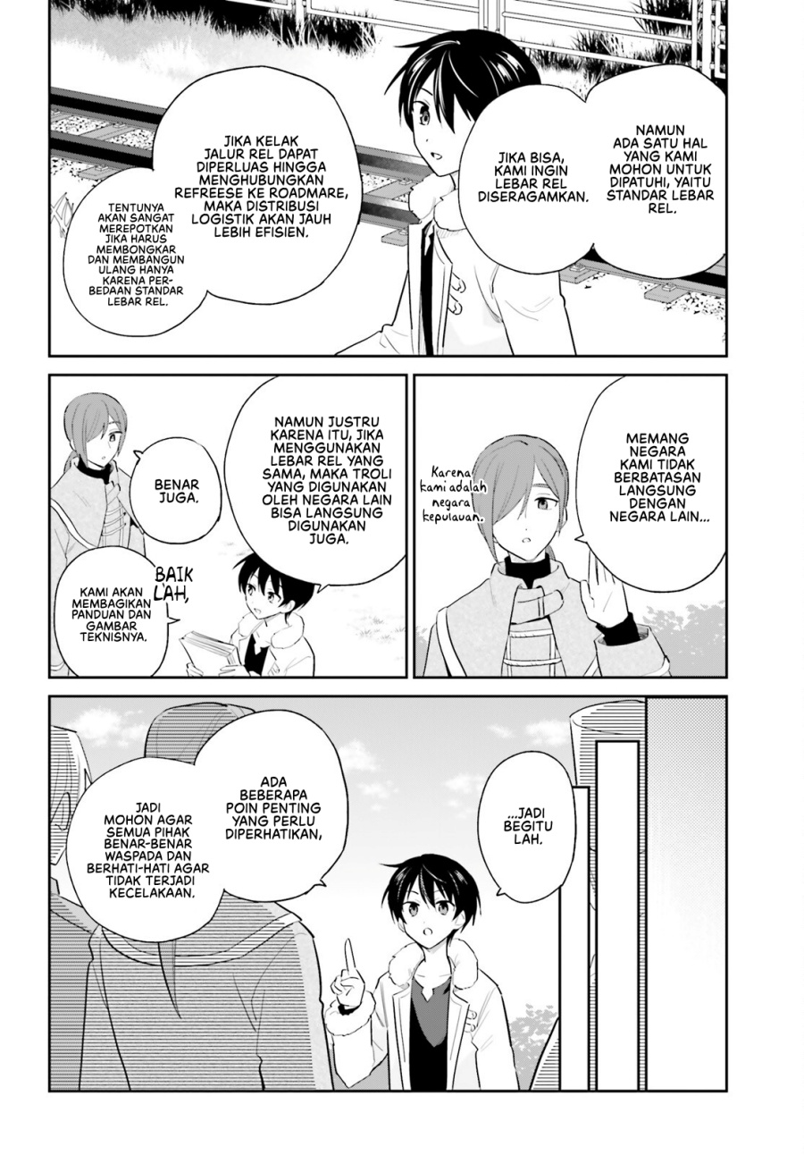 Halaman 7 dari Isekai wa Smartphone to Tomo ni. Chapter 104
