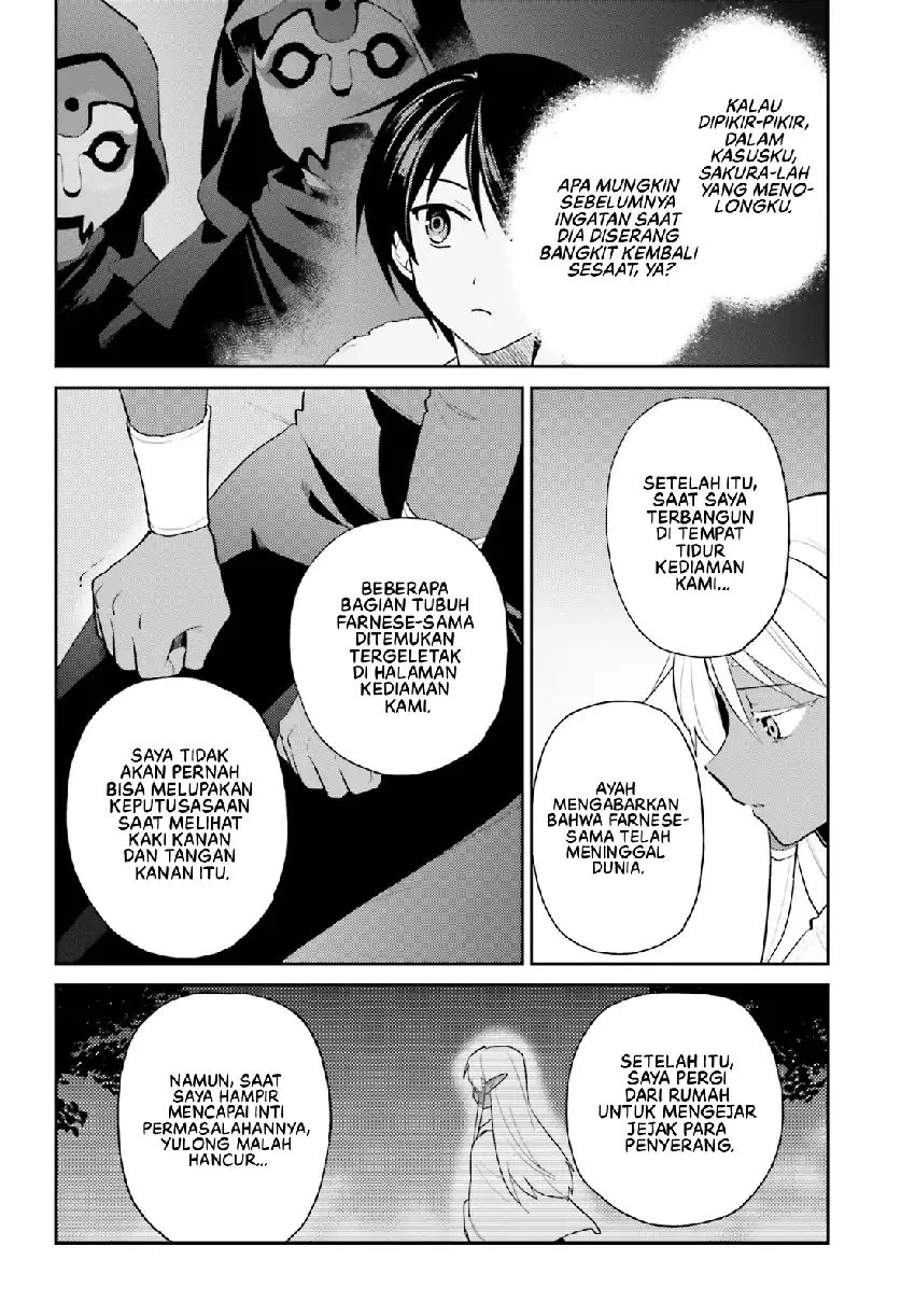 Halaman 13 dari Isekai wa Smartphone to Tomo ni. Chapter 110