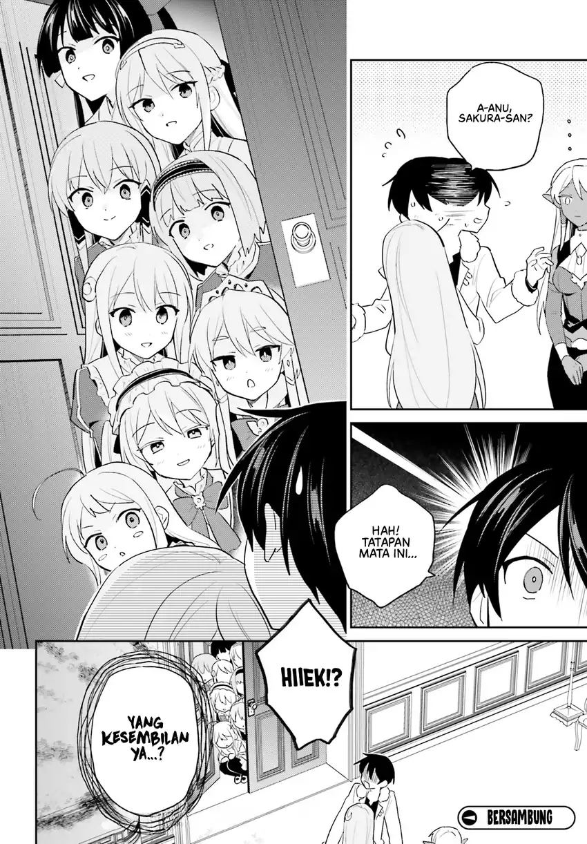 Halaman 23 dari Isekai wa Smartphone to Tomo ni. Chapter 110